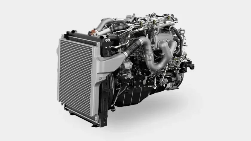 เครื่องยนต์ดีเซล Isuzu 6UZ1E5CC พร้อมชุดเทอร์โบและอินเตอร์คูลเลอร์