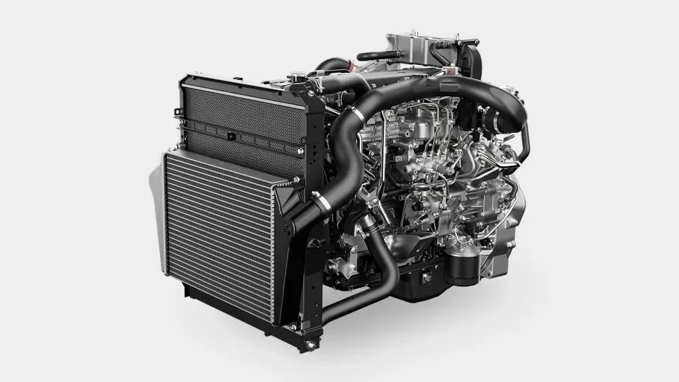เครื่องยนต์ 4HK1E5S พร้อมหม้อน้ำ สำหรับ Isuzu FRR รุ่น 203 แรงม้า