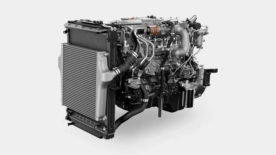 เครื่องยนต์ Isuzu 6NX1E5RC พร้อมหม้อน้ำ สำหรับ FVM 280 แรงม้า