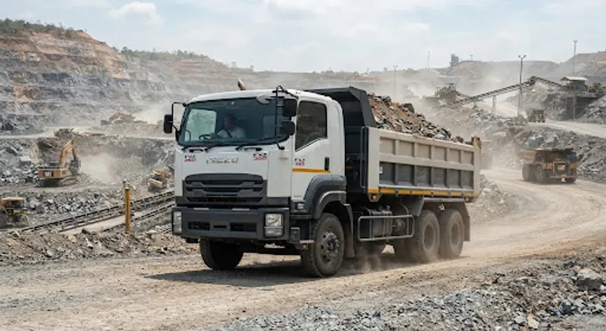 ภาพประกอบ ISUZU FXZ รถบรรทุก 10 ล้อ