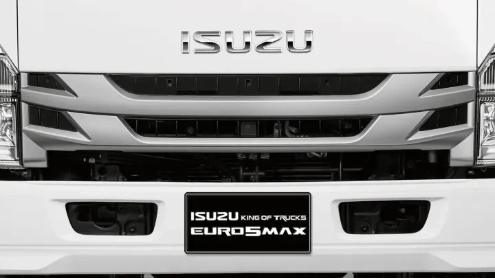 กระจังหน้า Isuzu NPR สีเงิน Matte Silver