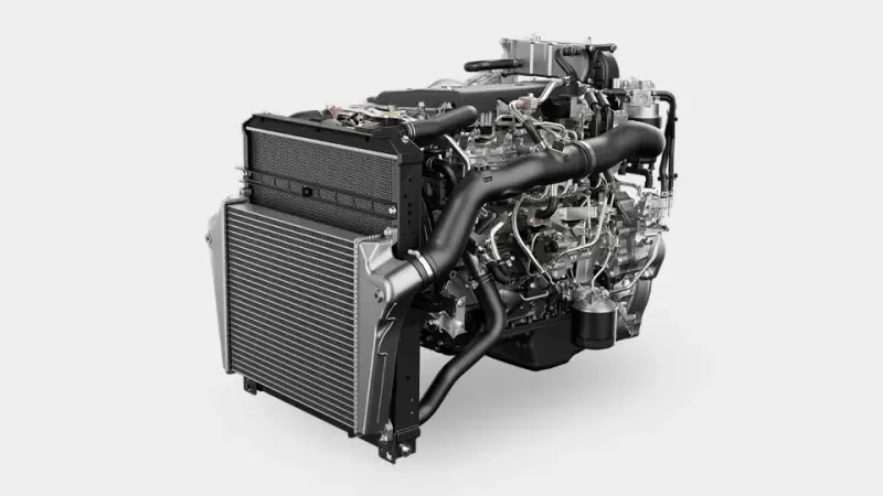 เครื่องยนต์ดีเซล 4HK1E5NC พร้อมหม้อน้ำสำหรับ Isuzu NQR
